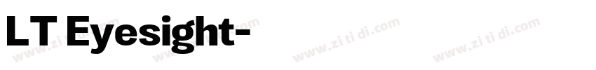 LT Eyesight字体转换 LT Eyesight字体转换